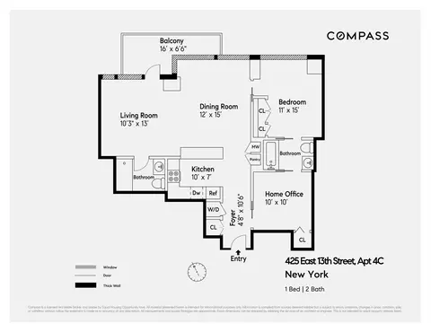 425 E 13th St #4C, New York, NY 10009