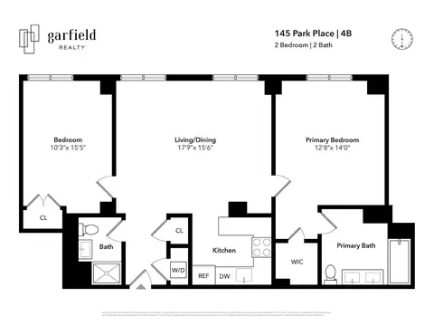 145 Park Pl #4-B, Brooklyn, NY 11217