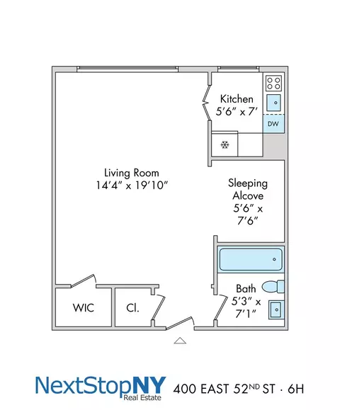 400 E 52nd St #6H, New York, NY 10022