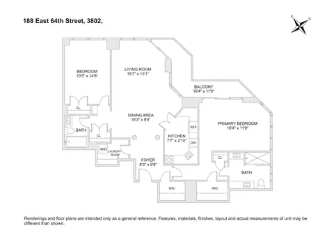 188 E 64th St #3802, New York, NY 10065