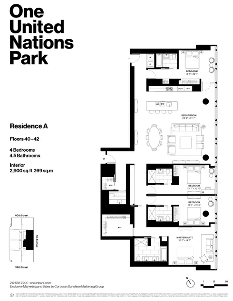 695 1st Ave #PHA, New York, NY 10016
