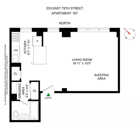 333 E 79th St #16T, New York, NY 10075