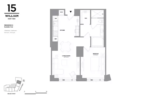 15 William St #10G, New York, NY 10005