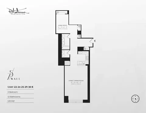 75 Wall St #29R, New York, NY 10005