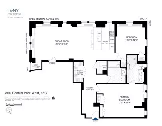 360 Central Park W #15C, New York, NY 10025