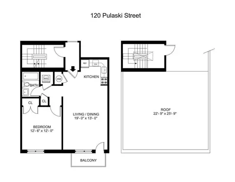 120 Pulaski St #3A, Brooklyn, NY 11206
