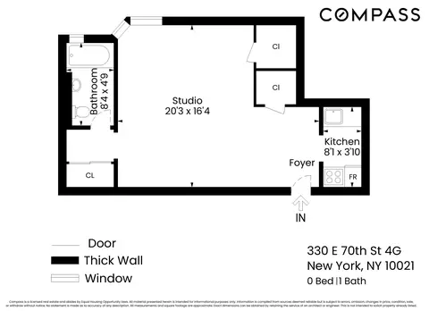 330 E 70th St #4G, New York, NY 10021