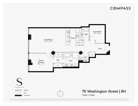 70 Washington St #8H, Brooklyn, NY 11201