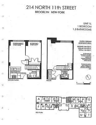 214 N 11th St #1LG, Brooklyn, NY 11211