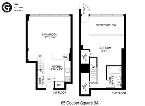 65 Cooper Sq #3A, New York, NY 10003