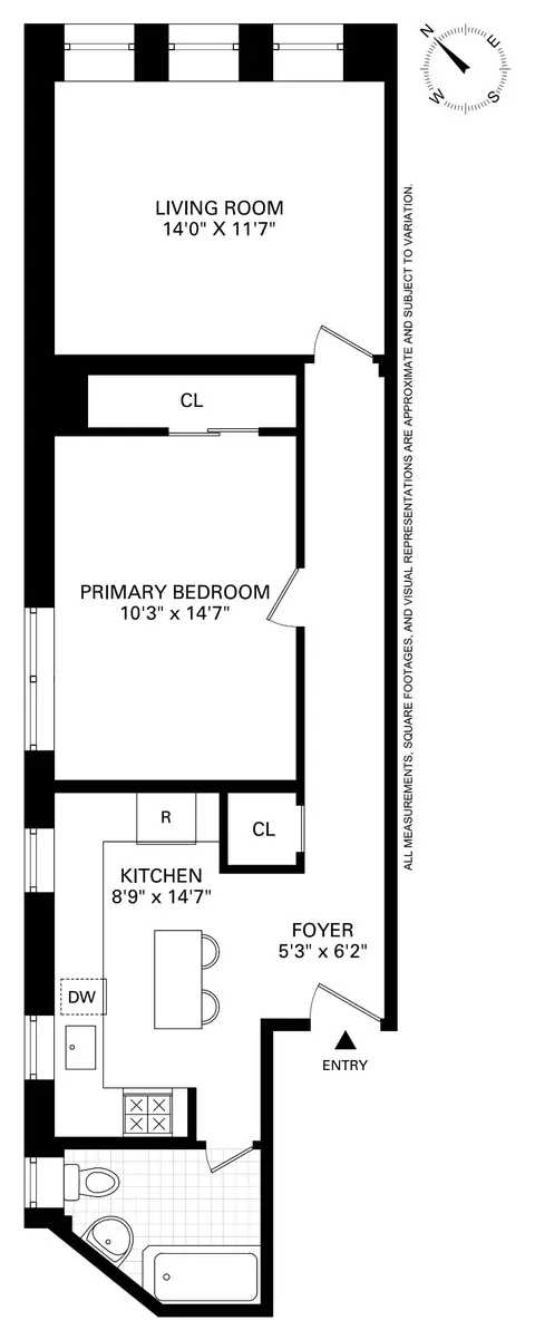 102 W 75th St #24, New York, NY 10023