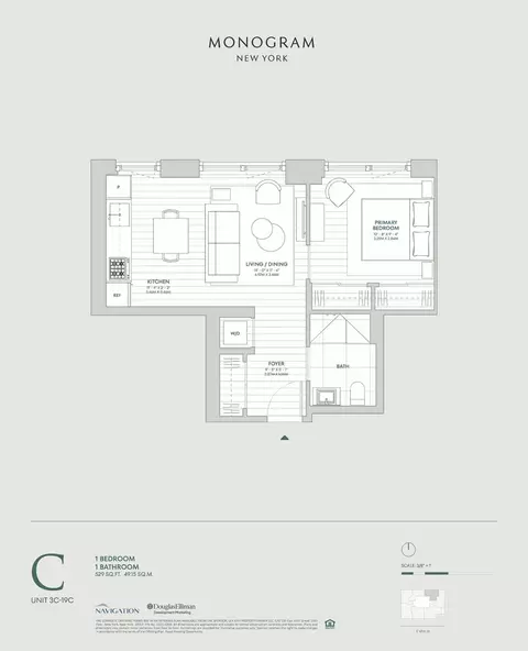 135 E 47th St #15C, New York, NY 10017