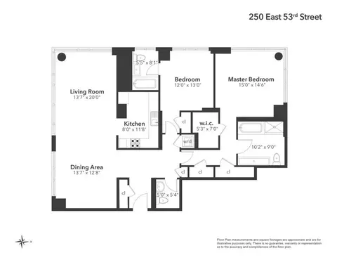 250 E 53rd St #2801, New York, NY 10022