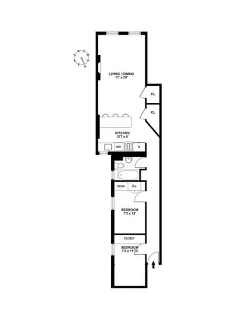 223 W 21st St #PH5M, New York, NY 10011