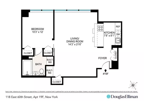 118 E 60th St #19F, New York, NY 10022