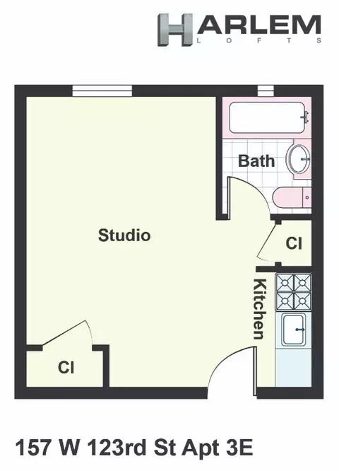 157 W 123rd St #3E, New York, NY 10027