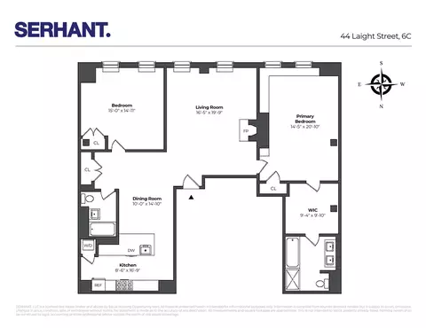 44 Laight St #6C, New York, NY 10013