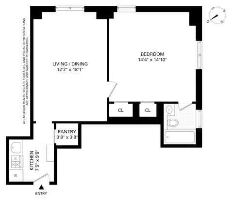 12 W 72nd St #7H, New York, NY 10023