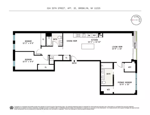 324 20th St #2E, Brooklyn, NY 11215