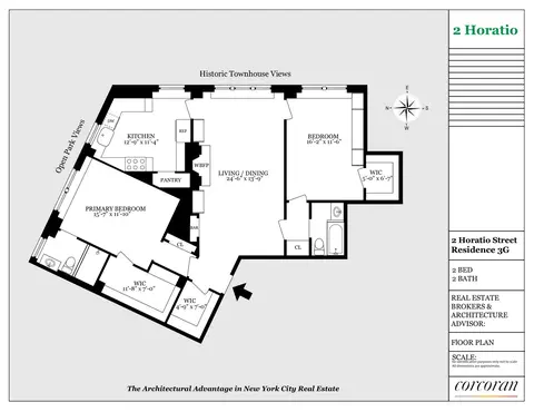 2 Horatio St #3G, New York, NY 10014