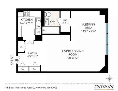 145 E 15th St #4C, New York, NY 10003