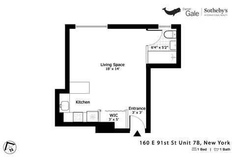 160 E 91st St #7B, New York, NY 10128