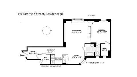 156 E 79th St #9F, New York City, NY 10021