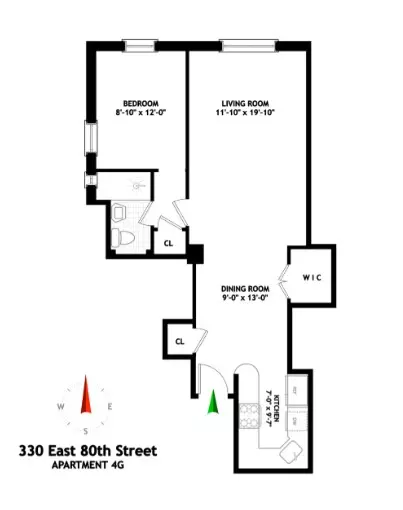 330 E 80th St #7G, New York, NY 10075