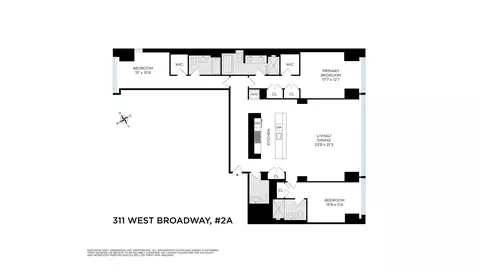 311 W Broadway #2A, New York, NY 10013
