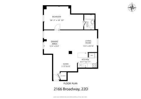 2166 Broadway #22D, New York, NY 10024