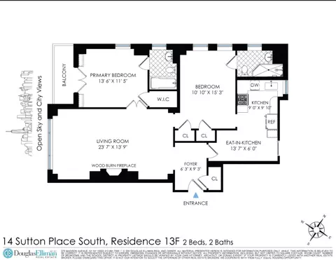 14 Sutton Pl S #13F, New York, NY 10022