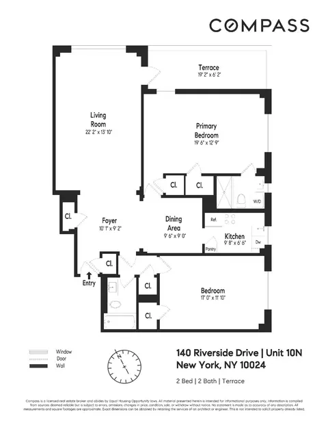 140 Riverside Dr #10N, New York, NY 10024