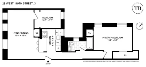 29 W 119th St #3, New York, NY 10026
