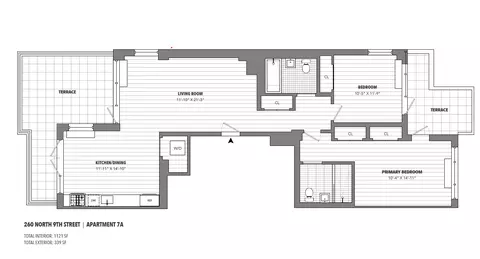 260 N 9th St #7A, Brooklyn, NY 11211