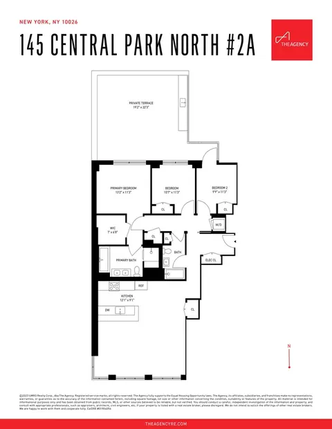 145 Central Park N #2A, New York, NY 10026