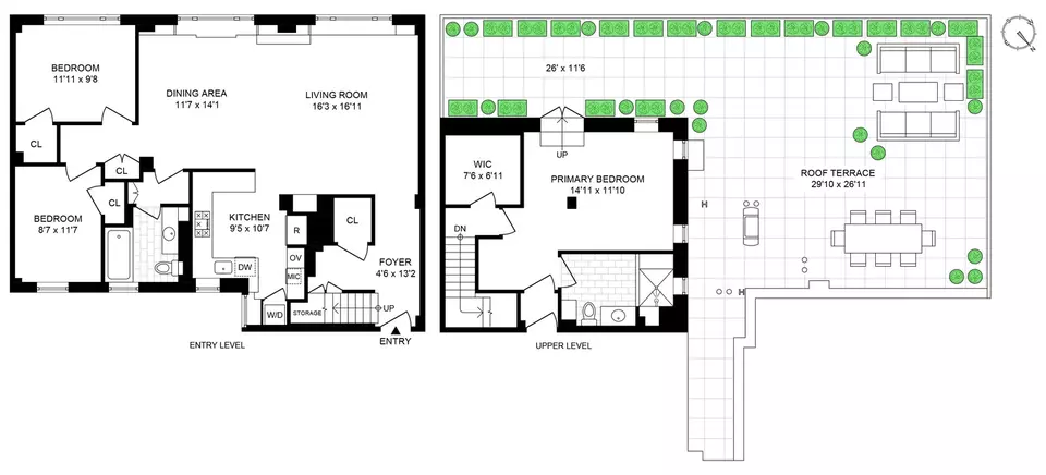 Floorplan - 150 W 87th St #PHS, New York, NY 10024 photo 1 of 1