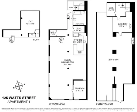 125 Watts St #1, New York, NY 10013
