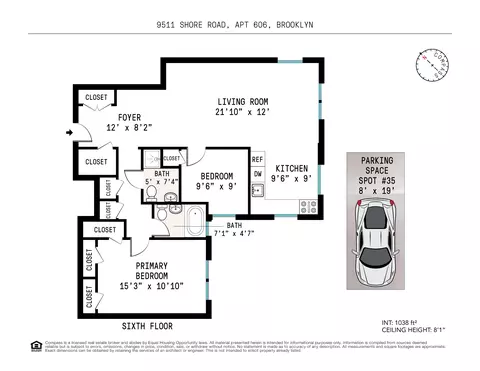9511 Shore Rd #606, Brooklyn, NY 11209