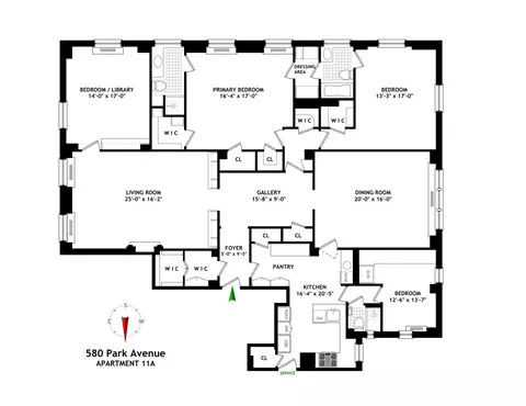580 Park Ave #11A, New York, NY 10065