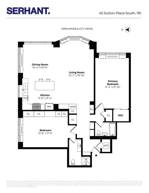 45 Sutton Pl S #11K, New York, NY 10022