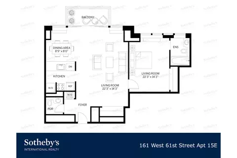 161 W 61st St #15E, New York, NY 10023