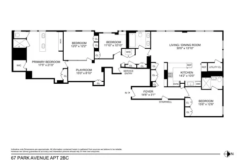 67 Park Ave #2BC, New York, NY 10016