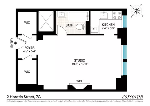 2 Horatio St #7C, New York, NY 10014