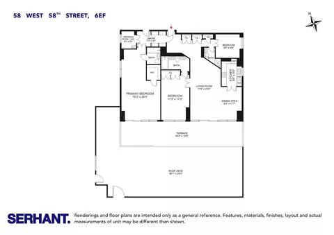 58 W 58th St #6EF, New York, NY 10019