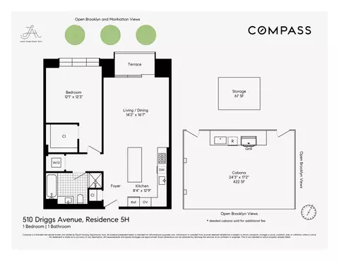 510 Driggs Ave #5H, Brooklyn, NY 11211