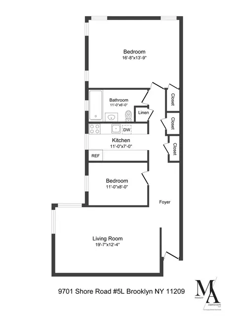 9701 Shore Rd #5L, Brooklyn, NY 11209