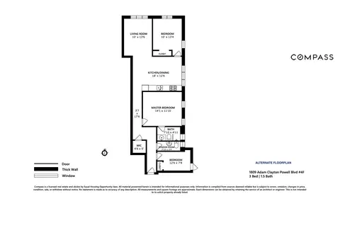 1809 Adam Clayton Powell Jr Blvd #4F, New York, NY 10026