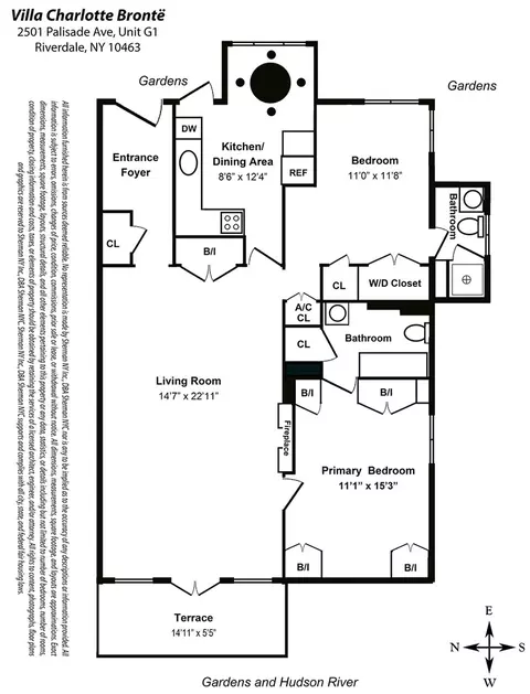 2501 Palisade Ave #G1, New York City, NY 10463