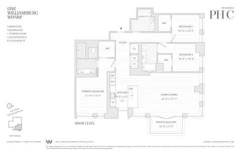 480 Kent Ave #PHC, Brooklyn, NY 11249