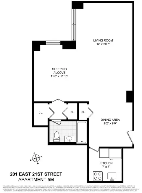 201 E 21st St #5M, New York, NY 10010